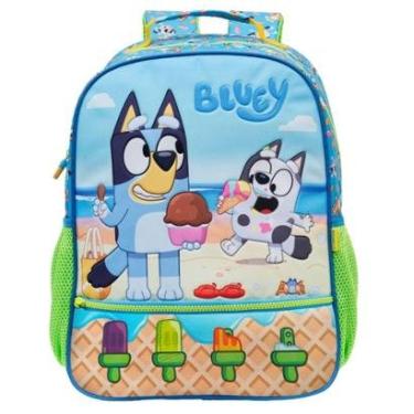 Imagem de Mochila Escolar Infantil G Bluey Sorvete - Xeryus-Unissex