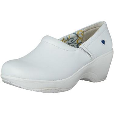 Imagem de Tênis feminino slip-on Bryar Nurse Mates, Branco, 10