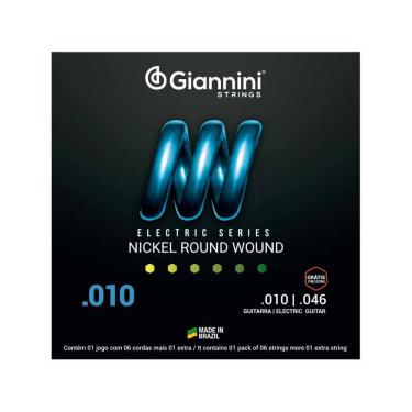 Imagem de Encordoamento Giannini P/guitarra Niquel 0.010 Geegst.10