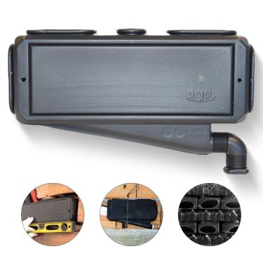 Imagem de Caixa De Passagem Para Dreno De Ar Condicionado Split 29 X 17 