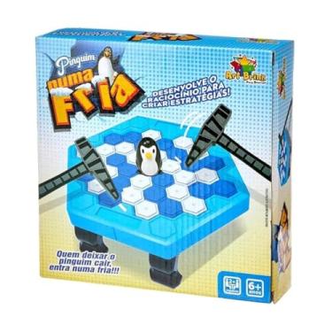 Imagem de Jogo Pinguim Quebra Gelo Numa Fria Tamanho Jogos De Mesa | Brinquedo Educativo para Crianças