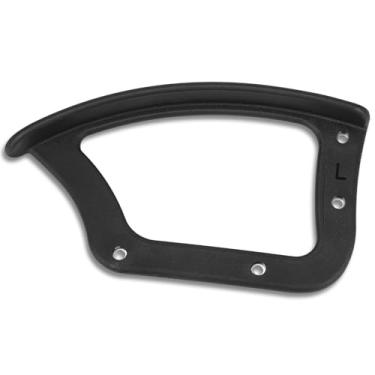 Imagem de Maitys 1 peça de substituição de anéis de apoio de braço para cadeira de escritório de plástico peças de substituição para cadeiras de jogos de mesa de trabalho acessórios para descanso de braço (lado