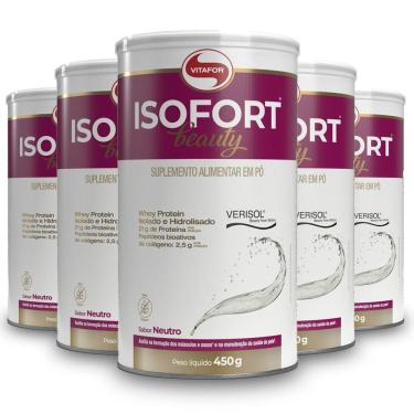 Imagem de Kit 5 Isofort Beauty Vitafor Neutro 450g