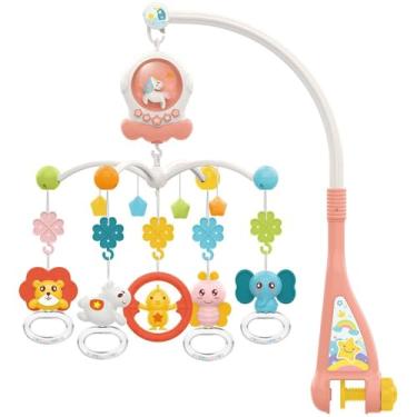 Imagem de Móbile Musical Infantil Rosa Yuupi