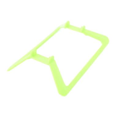 Imagem de Remote Control Helicopter Landing Skid Plástico Equipamento de pouso para FW450 V3 RC Helicóptero Durável estável Fácil de instalar a peça de substituição (Verde fluorescente)