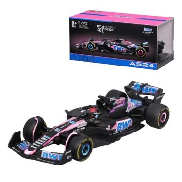 Imagem de F1 2024 Alpine BWT A524 Pierre Gasly 10 C/Piloto 1:43 Burago