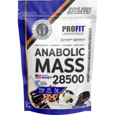 Imagem de Hipercalórico Anabolic Mass 28500 3kg - Profit Labs - Profit Laborator