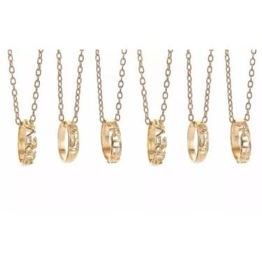 Imagem de Colares Eternas Amigas Best Friends Folheado A Ouro 18k - Milena Folhe