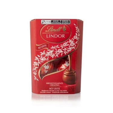 Imagem de Bombom de Chocolate ao Leite Lindor Lindt 37g