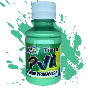 Imagem de Tinta Pva Fosca 100ml True Colors - Cores Frias, VERDE PRIMAVERA - 726