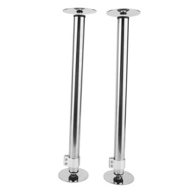 Imagem de Suportes de Pia Sob Montagem, Pernas de Suporte Ajustáveis ​​de Aço Inoxidável para Cozinha, Banheiro, Com Instalação Conveniente, Alcance de 4578 Cm