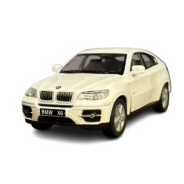 Imagem de Miniatura Carrinho de Ferro BM X6 Nacional Brasileiro 1/38 BRANCO