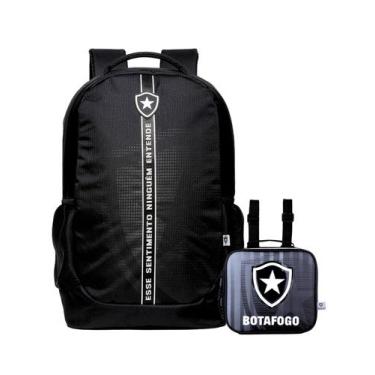 Imagem de Kit Escolar Botafogo Mochila Costas + Lancheira Térmica - Xeryus