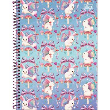Imagem de Caderno Capa Dura Universitário 80f 1 Matéria Bunnyfly Tilibra Estampa 3