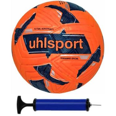 Imagem de Bola futsal uhlsport aerotrack + bomba de ar