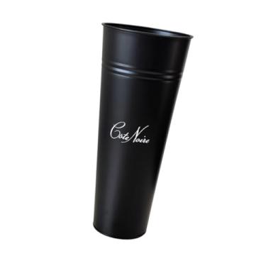 Imagem de Fenteer Balde de flores alto, vaso de ferro para plantas hidropônicas, ideal para casamentos e salas de jantar.