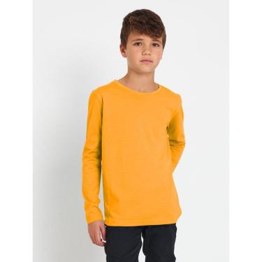 Imagem de Camiseta Básica Manga Longa Infantil Unissex-Unissex
