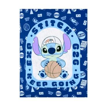 Imagem de Northwest Disney Lilo and Stitch, cobertor de toque de seda, 116 x 152 cm