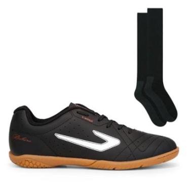 Imagem de Chuteira Futsal Topper Boleiro V + Meião Color Sports de Futebol-Masculino