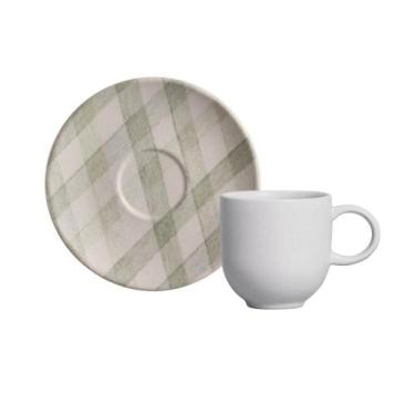 Imagem de Conjunto com 6 Xícaras de Café com Pires Coup Stoneware Christmas Card