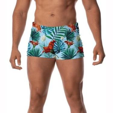 Imagem de Sunga Boxer Adulto W2 Store Proteção Tradicional Praia Verão-Masculino