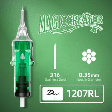 Imagem de Cartucho de Tatuagem com Encaixe Universal MagicCreator 5 unidades - M
