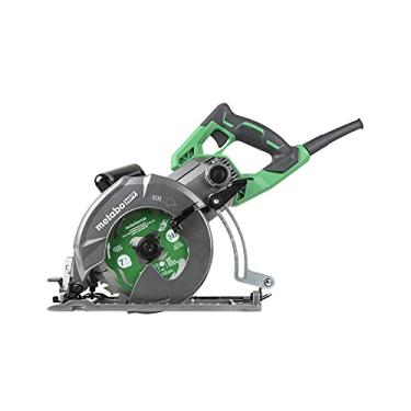 Imagem de Metabo HPT Serra circular, 19 cm, acionamento sem-fim, motor de 15 Amp, inclui lâmina de moldura VPR 24T de 19 cm (C7WDM)