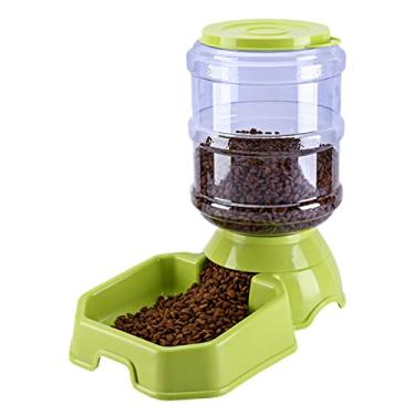 Imagem de Rações automáticas para gatos 3 8L Grande capacidade Dispensador de água plástico cachorro Tigelas alimentação Fontaine gato