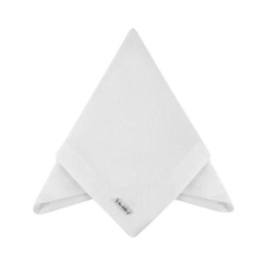 Imagem de Guardanapo Em Tecido Jacquard 40x40cm Mameg Off White - MAMEG HOME