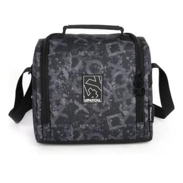 Imagem de Lancheira Termica Transversal Up4you Gamer Cinza Luxcel LA49033UP0900U