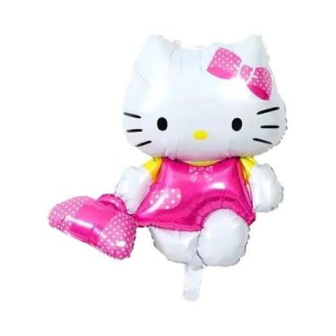 Imagem de Decoração De Balões Hello Kitty Para Meninas, Suprimentos Para Festa D
