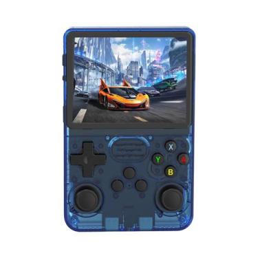Imagem de Console De Jogo Portátil GAMINJA R36S De 64GB Com Tela IPS De 3,5 Pole
