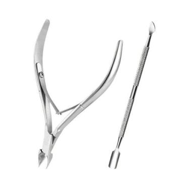 Imagem de Alicate De Cutícula Em Aço Inoxidável Arco-Íris, Ferramenta De Manicur