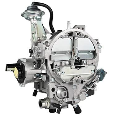 Imagem de Carburador elétrico Rochester Quadrajet de 4 cilindros para motores Chevy 305-350 c.i GM Cadillac 1980-1989 1904R 1906R 4MV 750 CFM Carburadores Quadrajet secundários a vácuo com plugues de jatos de