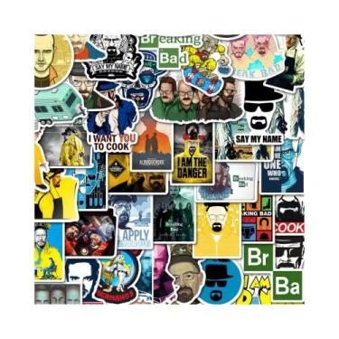 Imagem de Conjunto De 50 Adesivos À Prova d'Água Breaking Bad, Decalques DIY Par