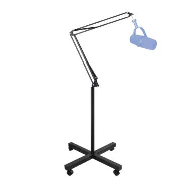 Imagem de Tripé Pedestal Articulado C/Rodízio P/Microfone Studio C1