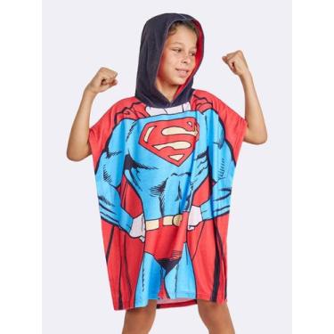 Imagem de Roupão Superman - DC Comics, Azul, 2, Meninos
