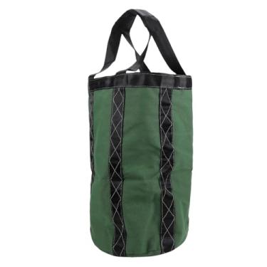 Imagem de Luocute Balde de Ferramentas de Lona, ​​saco de Armazenamento Multiuso Resistente Com Base Reforçada e Alça Cruzada para Construção, Jardinagem, Uso Doméstico 60x35cm