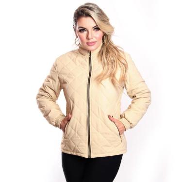 Imagem de Jaqueta Matelassê Casaco Blusa Feminina-Feminino