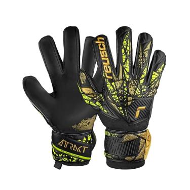 Imagem de Reusch Atraentes Infinity Support Flexíveis Luvas de Goleiro de Proteção para Homens e Mulheres Luvas de Futebol para Adultos com Proteção de Dedo Perfeito para Relva Artificial