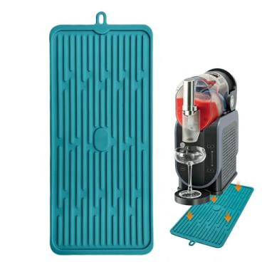 Imagem de Tapete Para Maquina De Cafe | Almofada De Silicone Anti-Deslizante,para Cafeteira Resistente | Para Cozinha Casa Café Escritório Restaurante