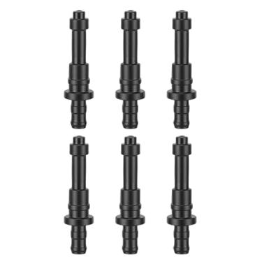 Imagem de AYNEFY Conector de Entrada de Leite para Máquina de café Conector de Tubo de Leite de 6 Peças de Tubo de Entrada de de Máquina de café de Plástico para a Maioria das Cafeteiras Automáticas Peças de