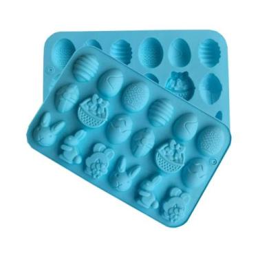 Imagem de Molde De Silicone Para Ovos De Páscoa Com 18 Cavidades, Ferramenta De 