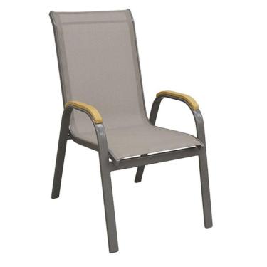 Imagem de Cadeira Maresias - Amêndoa Com Tela Bege