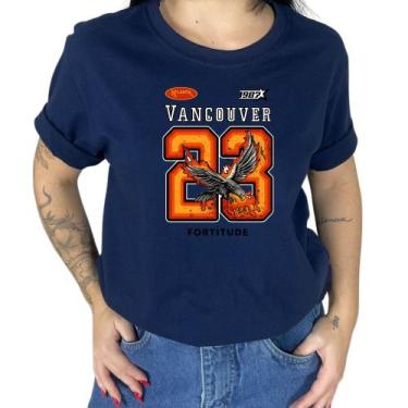 Imagem de Camiseta Vancouver 23 Urban Style StreetWear Personalizada Feminina Ex