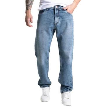 Imagem de Calça Jeans Sawary Relaxed - 281561 - Azul médio 42, Azul, 42