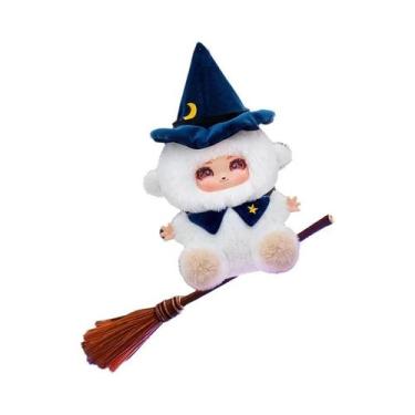 Imagem de Brinquedos De Pelúcia Em Vinil De Lobisomem Coloridos E Fofos Para Cri