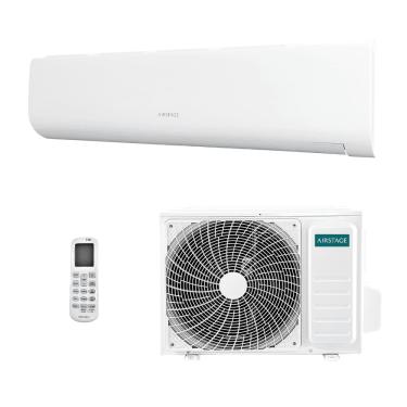 Imagem de Ar-condicionado Split HW Inverter Fujitsu Airstage Essencial 9.000 BTUs R-32 Quente/Frio 220V