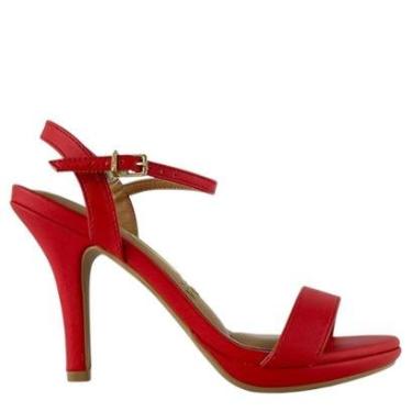 Imagem de Sandália Feminina Casual Vizzano com Salto Fino e Tira Minimalista-Feminino