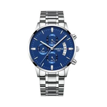 Imagem de Relógio De Luxo Masculino NIBOSI, Marca Top, Relógio De Pulso Militar 